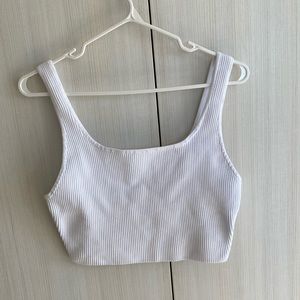 BABATON Ribbed Crop Top